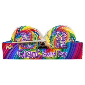 Giant Swirl Lollipops