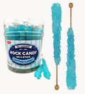 Light Blue Rock Candy Sticks