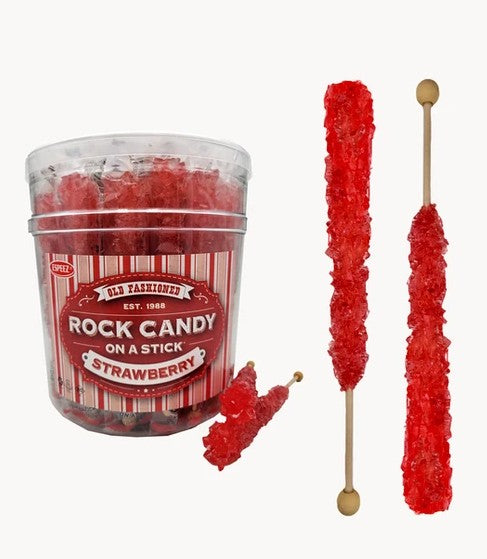 Red Rock Candy Sticks